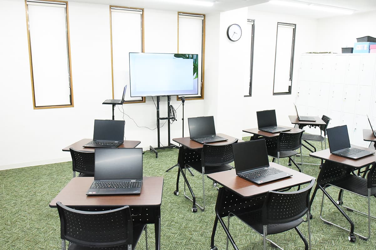 オンライン面接の様子